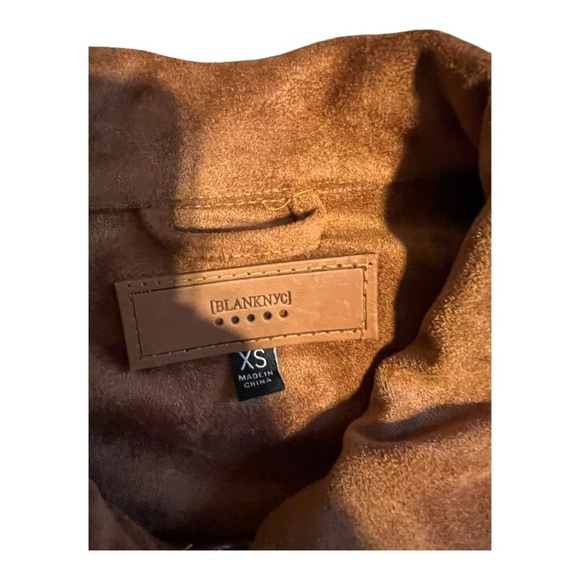 BLANKNYC Aviator Jacket
Poker Face Charlie Cale Suede Bomber Jacket 🔥 - Picture 7 of 8